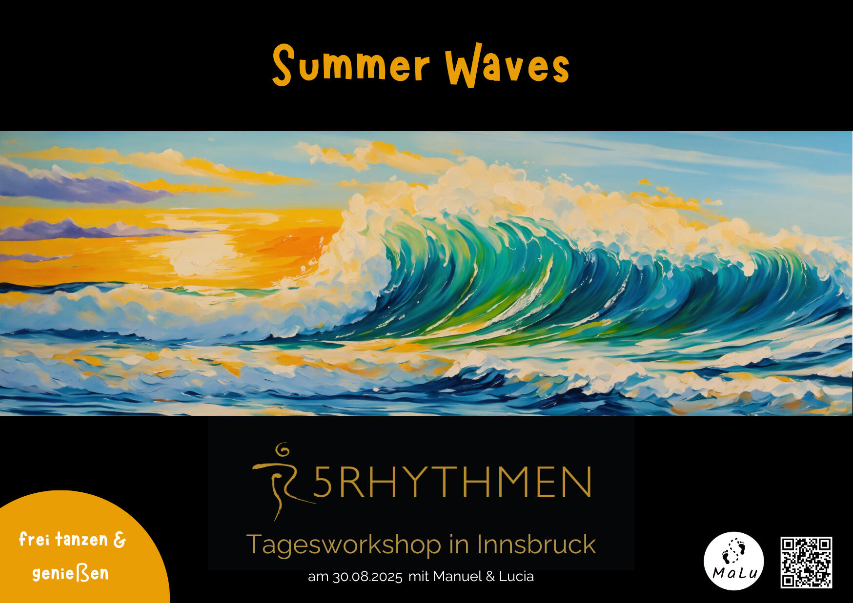 5Rhythmen-Workshop "Summer-Waves"